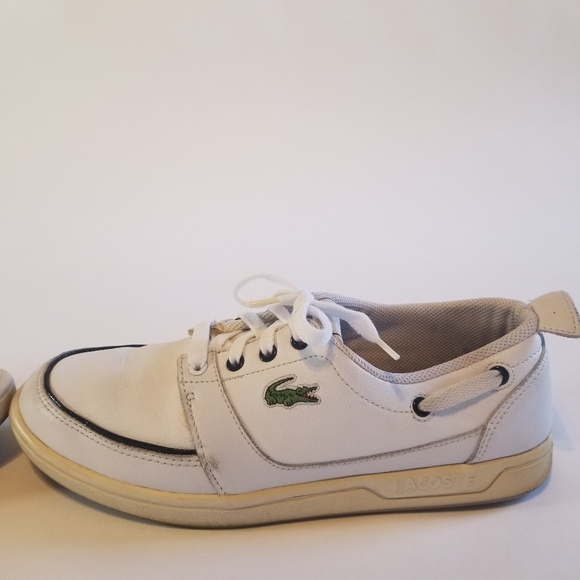 Lacoste white leather sneakers - Picture 6 of 10